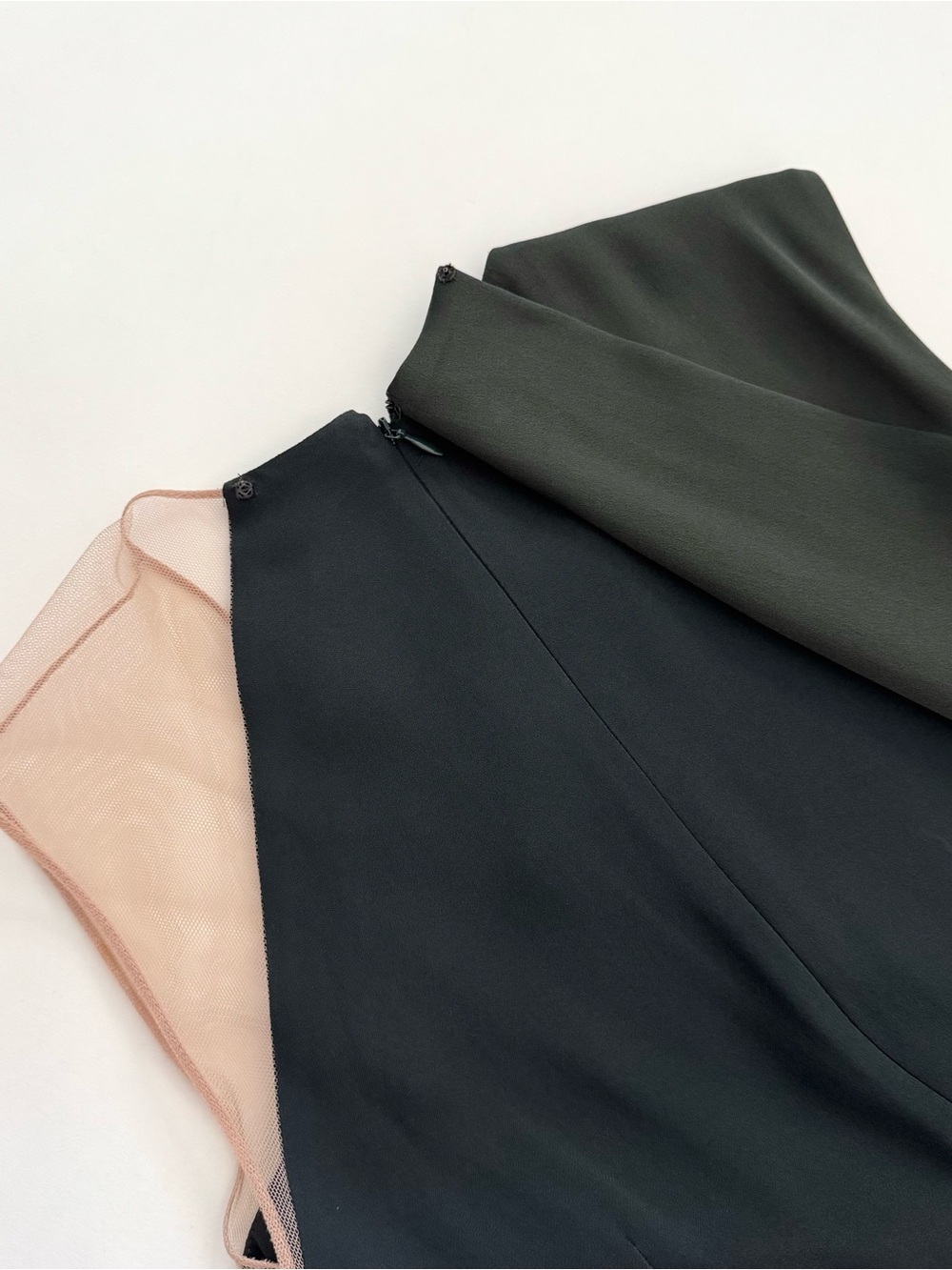 Stella McCartney Asymmetrical Shift Dress - Size 42IT - Made in Italy - Picture 6 of 10